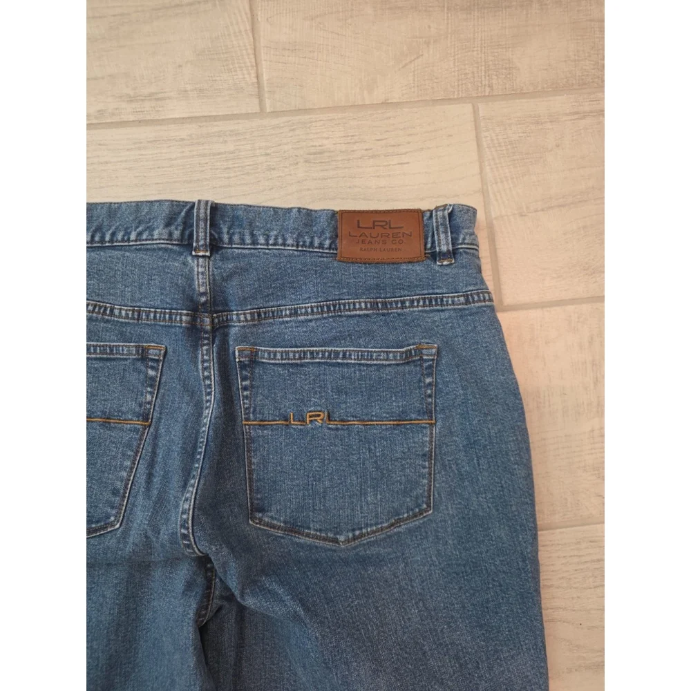 LRL LAUREN JEANS Co. Ralph Lauren Women’s Size 14 Classic Straight Jeans - Picture 10 of 10